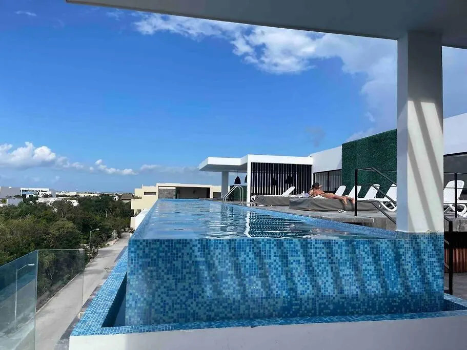 Luxury Rooftop With Private Pool 툴룸 0*,  멕시코